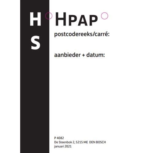 Rolcontainerkaart postbussenpost ‘s-Hertogenbosch 100 st