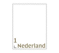 Persoonlijke Postzegel Goud Nederland