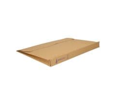 Envelobox bruin 350x250x30mm met plakstrip