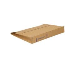 Envelobox bruin 220x155x30mm met plakstrip