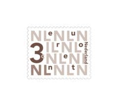 Bijplakzegels 3 cent (10 st.)