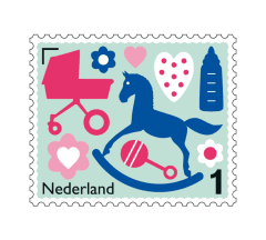 Geboortepostzegels (50 st.)
