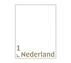 Persoonlijke Postzegel Goud Nederland