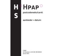 Rolcontainerkaart postbussenpost ‘s-Hertogenbosch 100 st